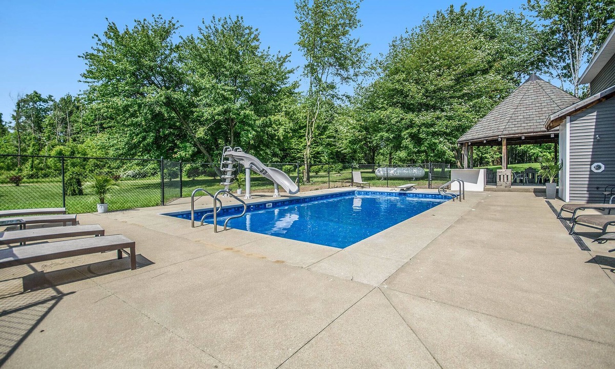 Fennville House | 45 Acre Fennville Estate with Pool and Water Slide