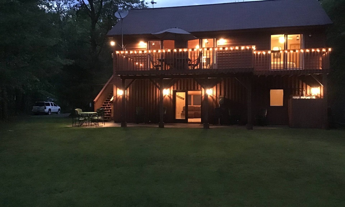 Springbrook Cabin | 5 bedrooms, 2 bathrooms Lake Home between Spooner & Hayward WI on Gull Lake