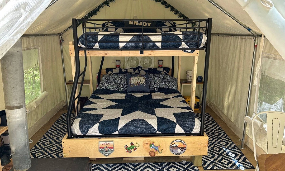 Cooperstown RV Rental | A private glamping retreat stocked with amenities and comforts in Cooperstown
