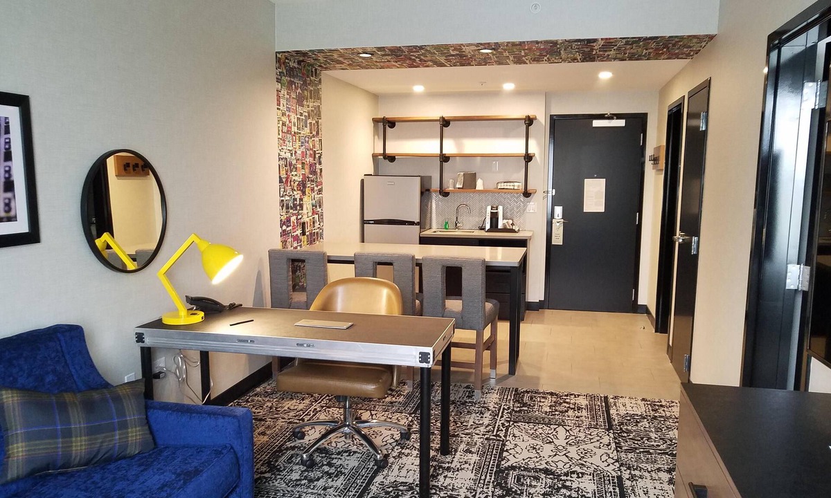 Lititz Hotel | Backstage Vibe, Lancaster Charm-One of a Kind Lodging-King Suite w/Living Area