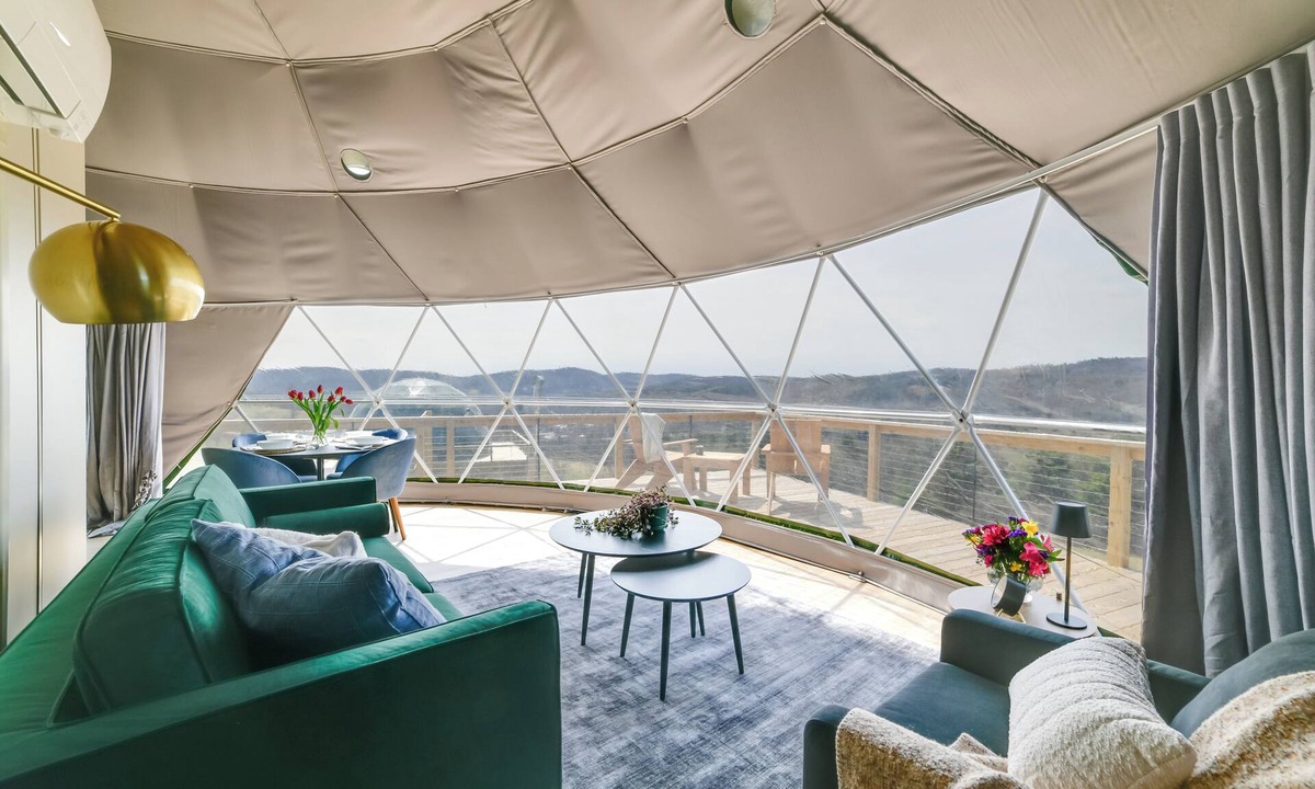 Franklin Apartment | Catskills Glamping at ‘The Deer Dome’ in Franklin!