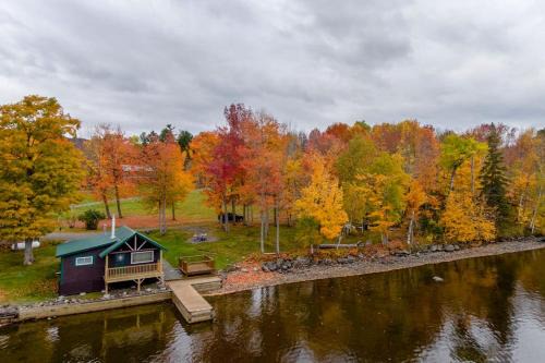 Rockwood House | Dog-Friendly Lakefront Cabin with Private Dock, Epic Views of Lake & Mt Kineo