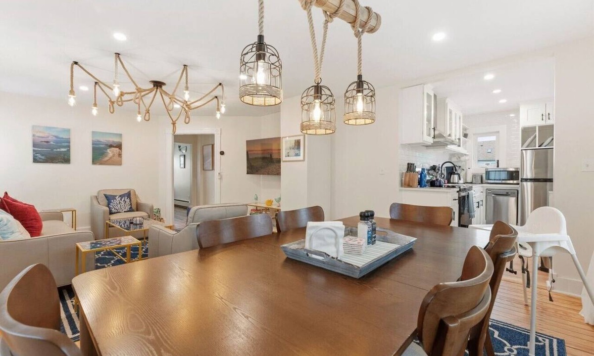 Stonington Apartment | Historic Home for 7: Walk to Beach, Pets & Family