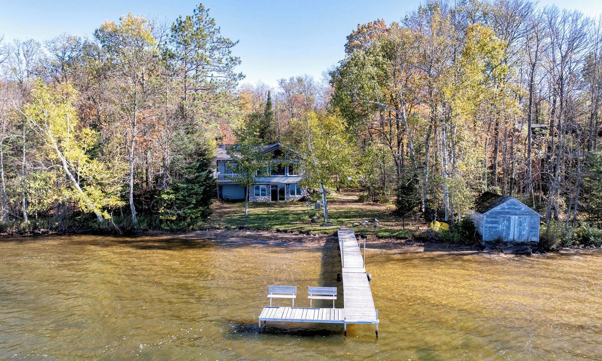 Cable House | Lakefront Cabin with Sandy Shoreline | ATV & Snowmobile Trails | Dogs OK