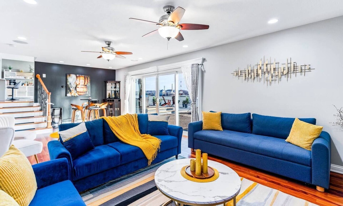 Jeffersonville House | Luxe Riverfront Newspaper Featured w/Hot Tub Sauna Cinema Fire Pit Pets Views