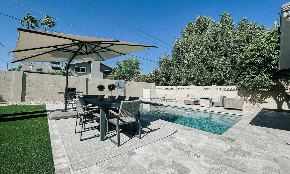 Park Scottsdale One House | Luxury Retreat with Private Pool near Old Town Scottsdale