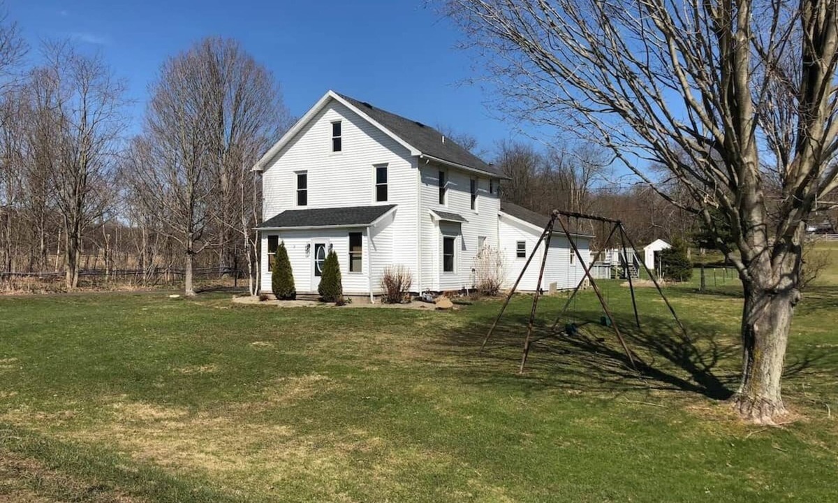 Bemus Point House | Meadow View Stay at Chautauqua Lake 1.5 Acres