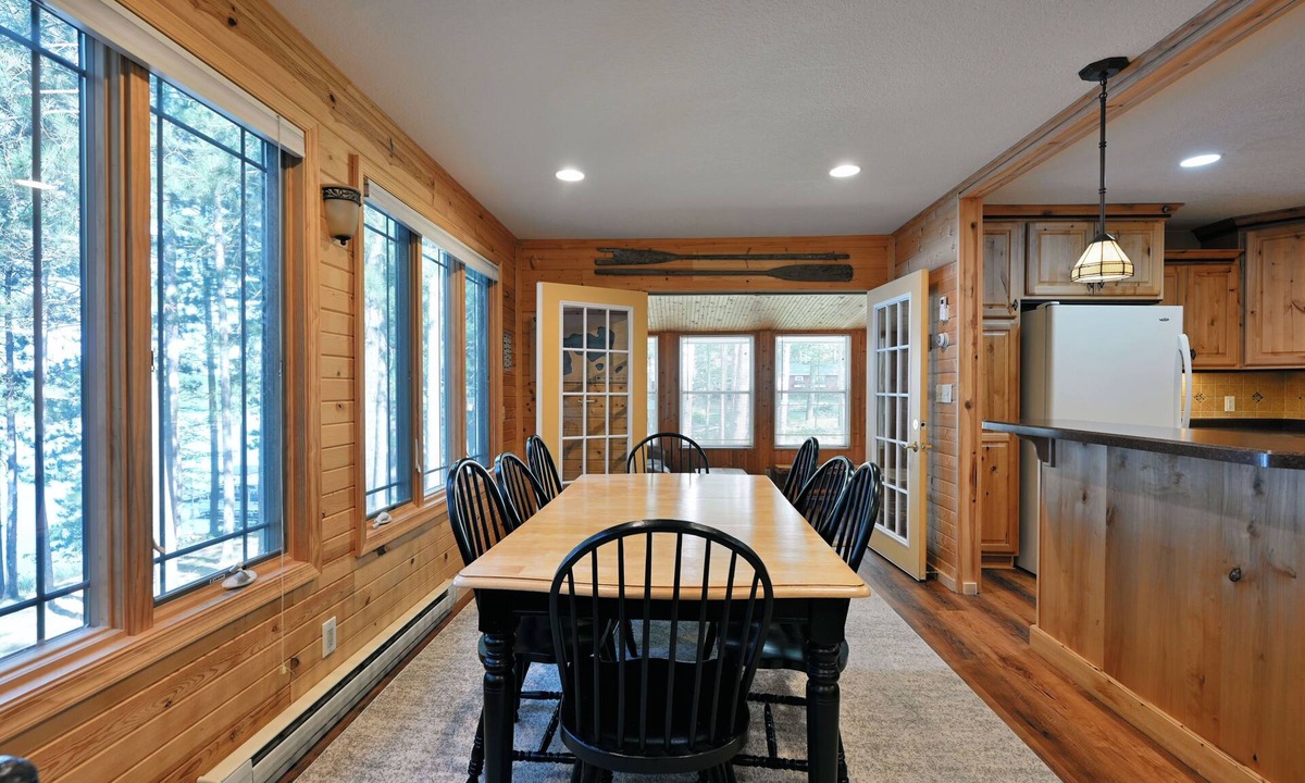Spooner Cabin | Perfect sandy frontage with Western Exposure for perfect sunsets!