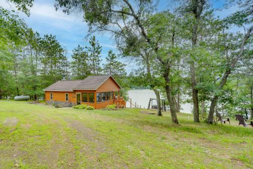 Minong House | Pet-Friendly Waterfront Minong Cabin with Fire Pit