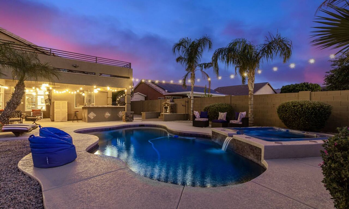 South Mountain House | Phoenix Vacation Home - Pool, Spa, Basketball & Putting Green
