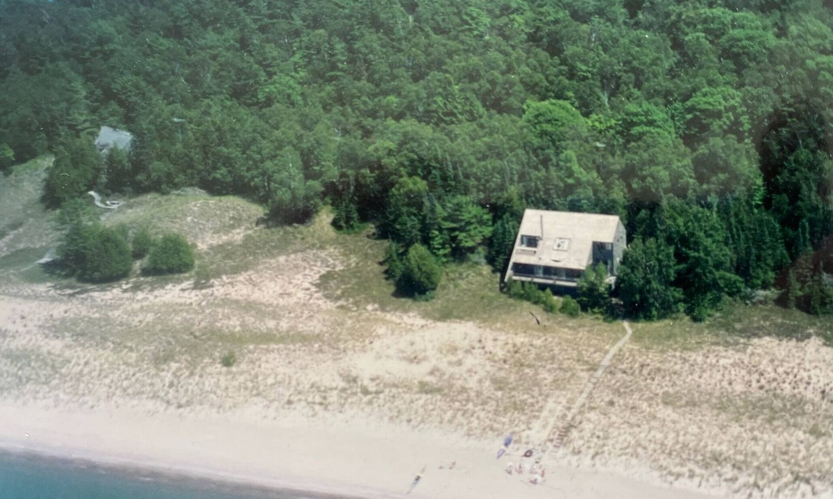 Northport Cottage | Secluded beachfront cottage in Northport with stunning sunsets on Lake Michigan