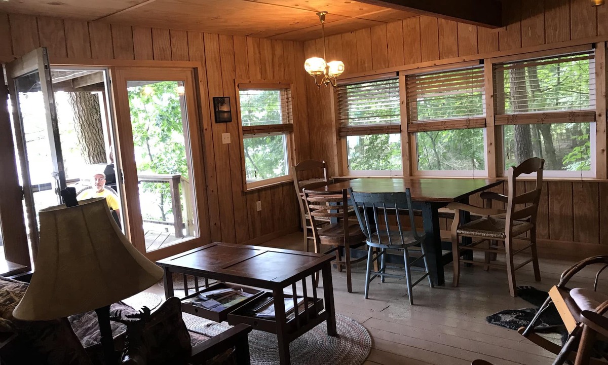 Rock Stream Cottage | Secluded Rustic Seasonal Seneca Lake Cottage Overlooking the Lake