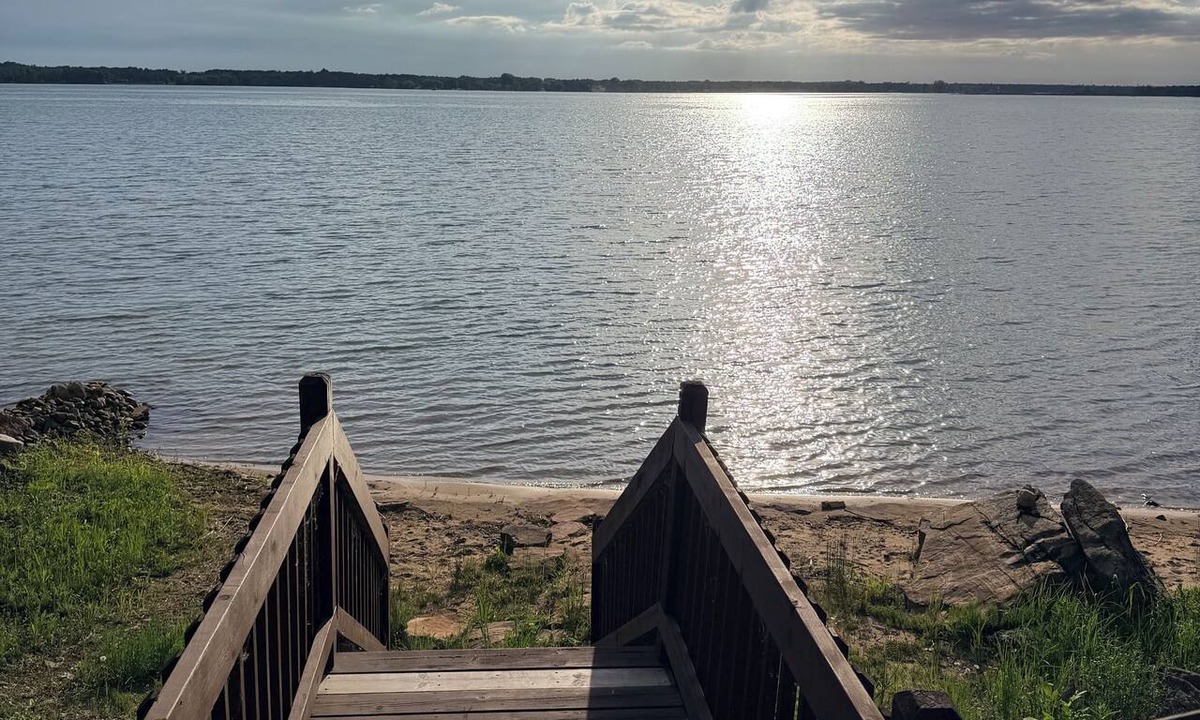 Sault Ste. Marie House | Sweet E's Escape to Lakehouse living-Waterfront views on Sugar Island- Sleeps 8