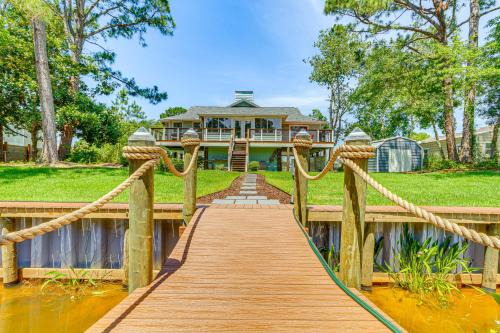 Florida Panhandle House | Waterfront Florida Vacation Rental w/Boat Dock