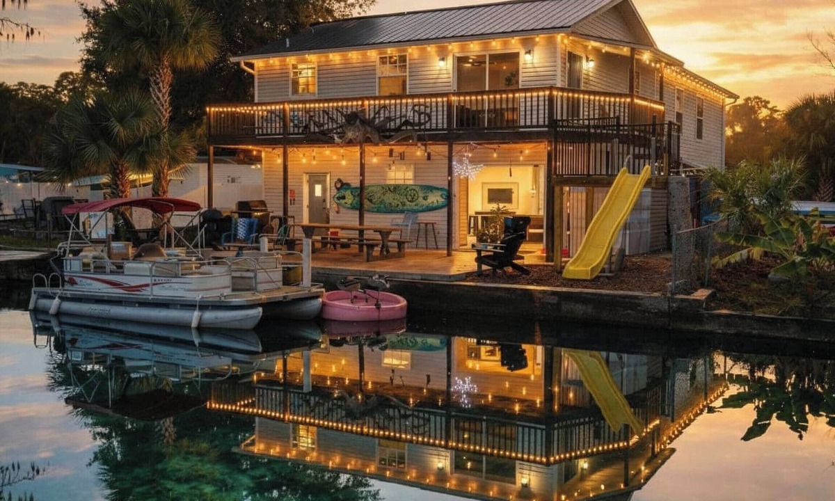 Weeki Wachee Gardens Cottage | Waterfront Weeki Wachee Home w/Dock & Game Room!