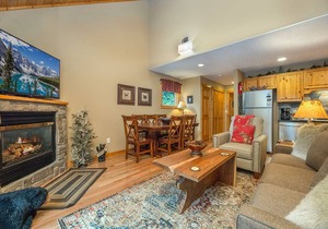 Fall River Riverfront Condo + Private Hot Tub in Estes Park