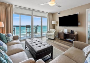 Spacious and stylish condo is perfect for a beach getaway full of adventure, relaxation, and fun.