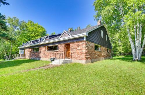 Laurium House | 1 Mi to Lake Superior: Cottage w/Sauna & Rec Room