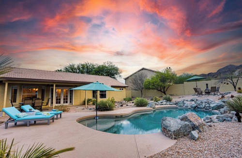 Ahwatukee Foothills House | 3BR w pool, fire pit, preserve views