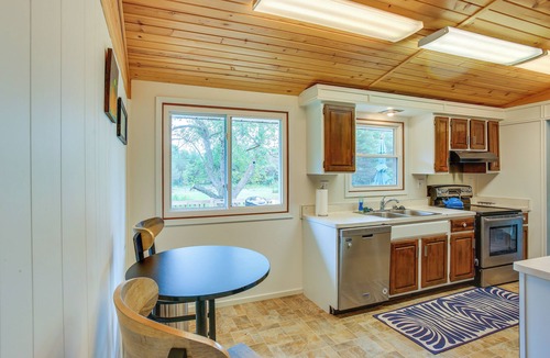 Northeast Michigan House | 8 Mi to Crystal Mountain: Peaceful Up North Home