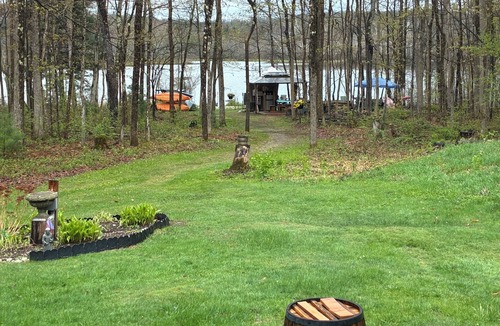Pittsfield Cabin | A Beautiful Log Cabin In The Woods, On Pontoosuc Lake, Yet Near Everything