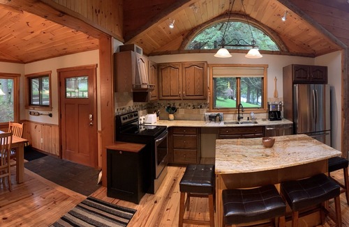 Town of Webb House | Adirondack Waterfront Lodge Close to Old Forge with A/C and Heated Garage