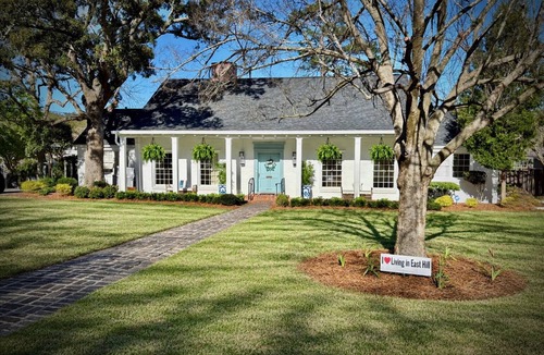 Southeast Pensacola House | Bayou Texar East Hill Retreat - Pool, Hot Tub, Private Dock & Pool House