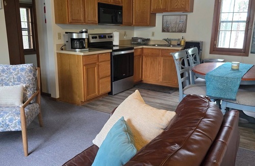 Mayfield House | Beachfront 1-bedroom home, 15-min. drive to Traverse City. Private and peaceful
