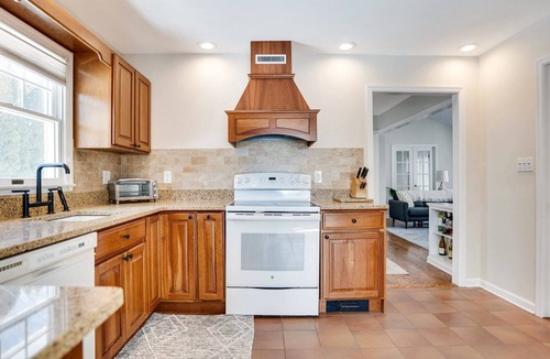 Hampton Bays House | Beautiful Hampton Bays home with a private heated pool, minutes to Shinnecock