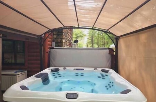 Baldwin House | Black Bear Cabin-Hot tub, Pet friendly, Riverfront