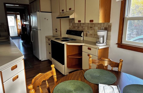 Levering Cabin | Cozy 2-bedroom cabin between Levering and Cheboygan on Lancaster Lake