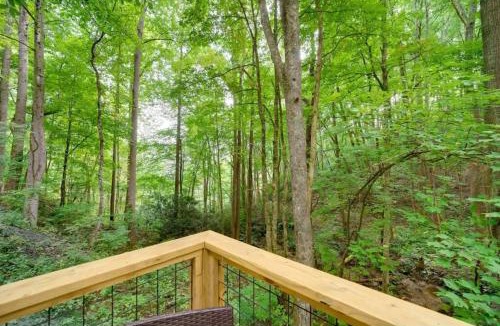 Hot Springs House | Cozy Mountain Cabin with Fireplace, Creekside Views, Outdoor Fire Pit in Hot Springs