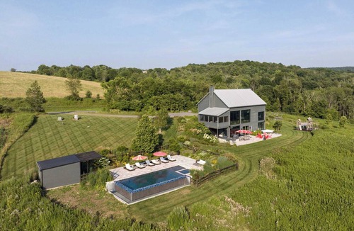 Copake Lake House | Graybarn by Copake Lake with Pool & Hot Tub