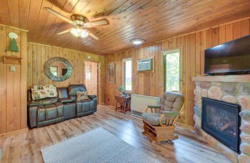 Cameron House | Grill & Fire Pit: Waterfront Cameron Retreat!