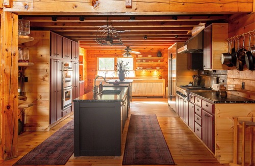 Clinton Corners Cabin | Hudson Valley Luxury Lodge w/Saltwater Pool, Yoga & Massage Room & Nature Trail