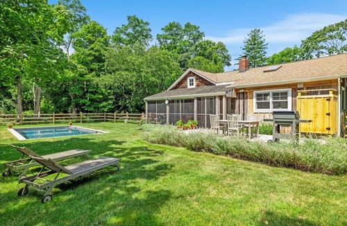 Bellport Cottage | Immaculate Bellport Village Cottage—Central But Quiet, With Saltwater Pool