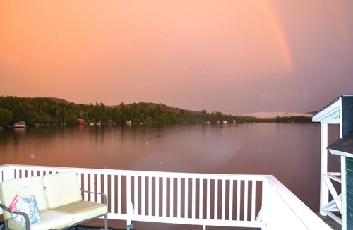 Owls Head House | Lake Front Indian Lake Adirondack Camp w/Boathouse, Sundeck & Boats