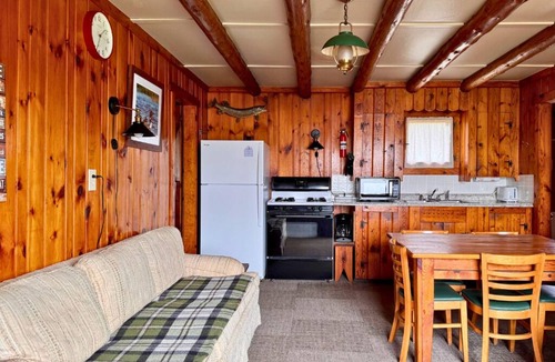 Trout Lake Cabin | Lakefront Cabin #3 on Frenchman Lake in Trout Lake, Michigan. Row boat included!