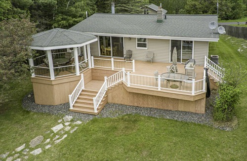 Stambaugh House | Lakefront Northwoods Winter/Summer Wonderland Updated 3 Bedroom House Sleeps 8