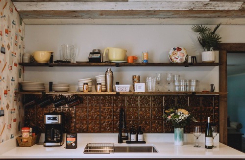 Riverside Cottage | Little Blue Cottage - wooded getaway, near beaches and towns