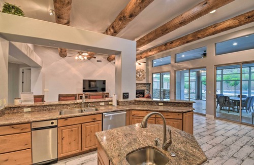 Phoenix House | Luxe Phoenix Home: Desert Butte View & Pool