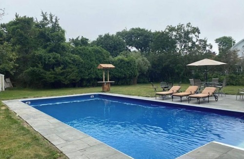 Tuckahoe House | Luxury Hamptons Escape: 20x40 Heated Pool, Private Home Theater & Outdoor Oasis