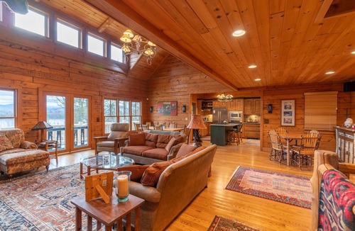 Lake Placid House | Luxury Lake Placid Retreat w/Hot Tub, Fireplaces & Game Room