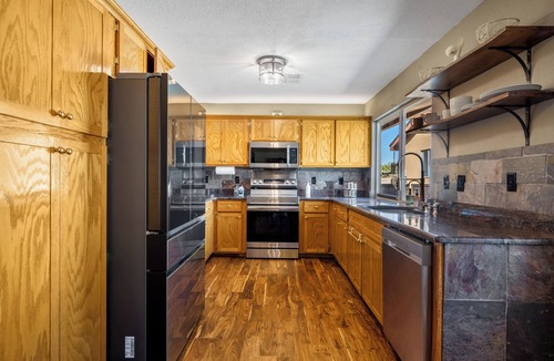 Northeast Heights House | Luxury Poolside Retreat in ABQ Near Trails, Breweries, Sandia Mountain