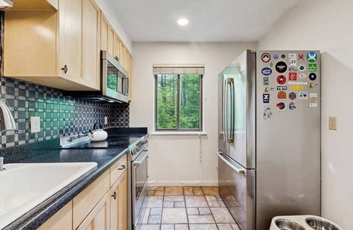 Waterville Valley House | Mountain Townhome with private patio, walk to town