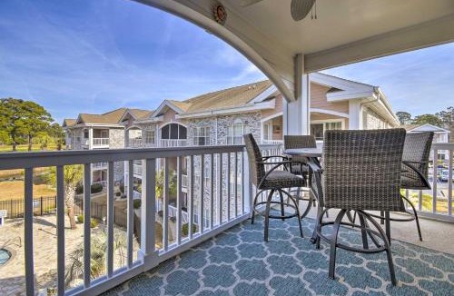 Central Myrtle Beach House | Myrtle Beach Condo: Golf Course + Pool View!