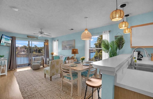 Carolina Forest Apartment | Myrtle Beach Waterfront Retreat Pools - Quiet Area