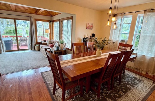 Whitehall House | NEW! Charming 4-bedroom house steps away from White Lake in Whitehall!
