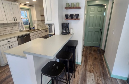Northport Apartment | Newly remodeled bright garden apartment right in the Village of Northport, MI!