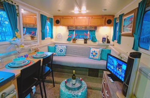 Edgar House | Nice Camper Under the Stars Fire Pit Hammock Pet-Friendly Free Parking